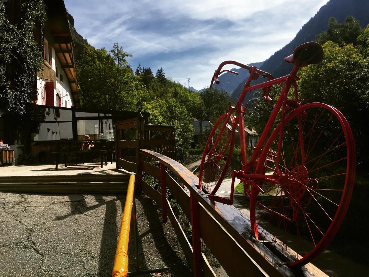 Hotel Au Bon Accueil Les Deux Alpes Bagian luar foto