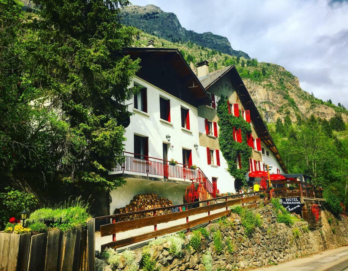 Hotel Au Bon Accueil Les Deux Alpes Bagian luar foto