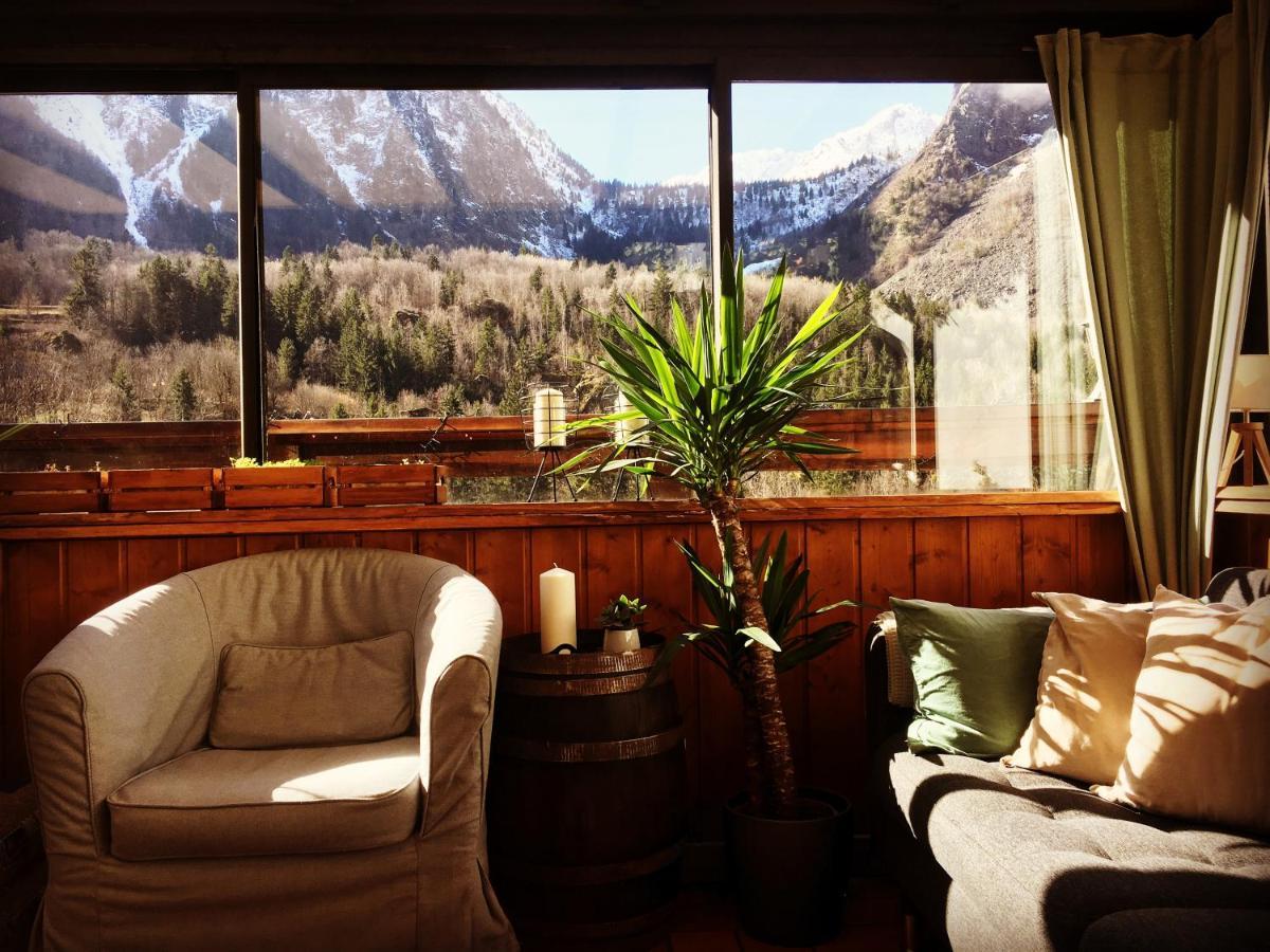 Hotel Au Bon Accueil Les Deux Alpes Bagian luar foto