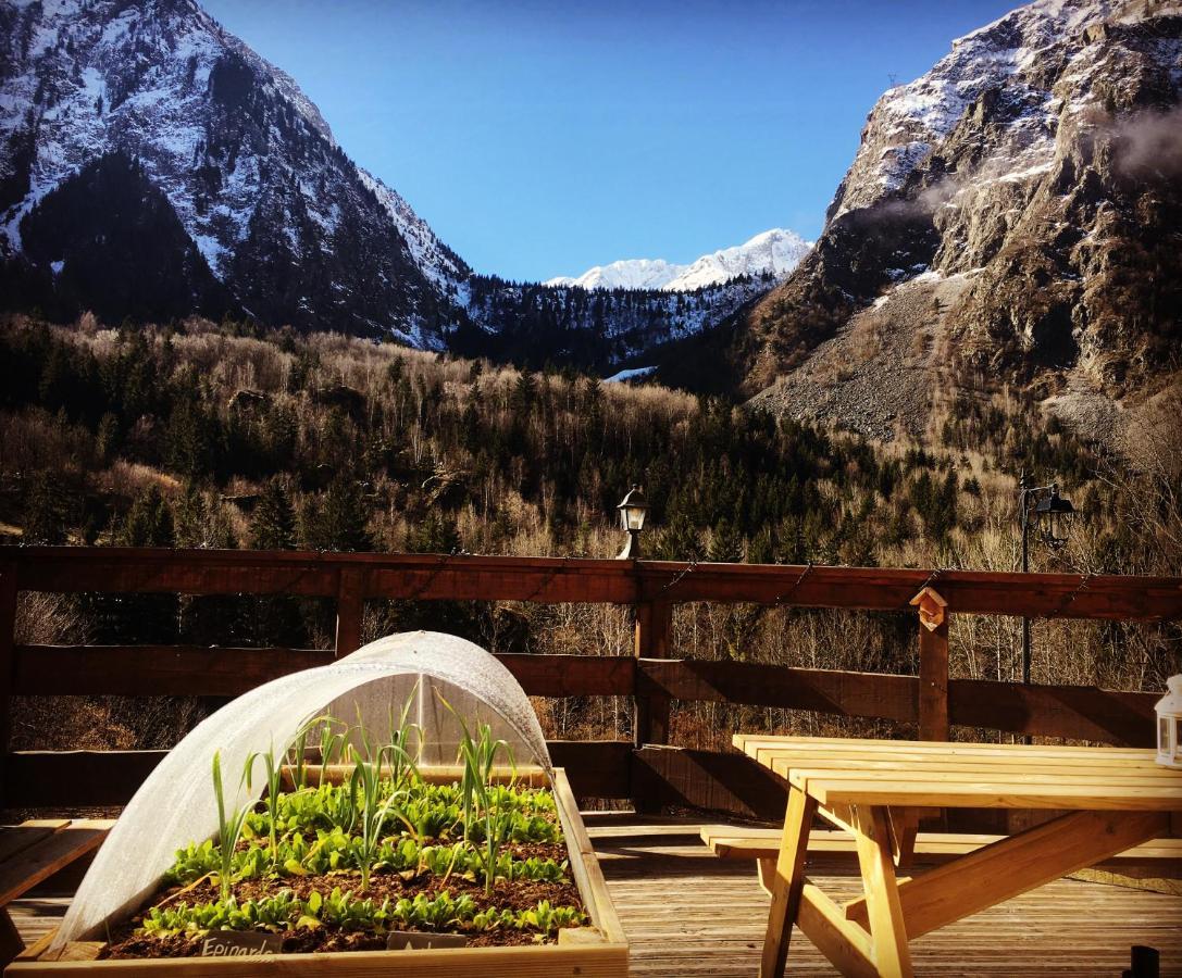 Hotel Au Bon Accueil Les Deux Alpes Bagian luar foto