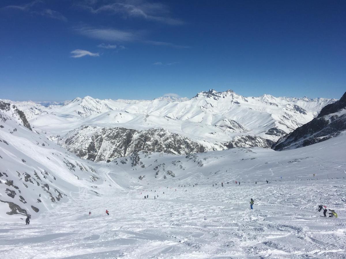 Hotel Au Bon Accueil Les Deux Alpes Bagian luar foto