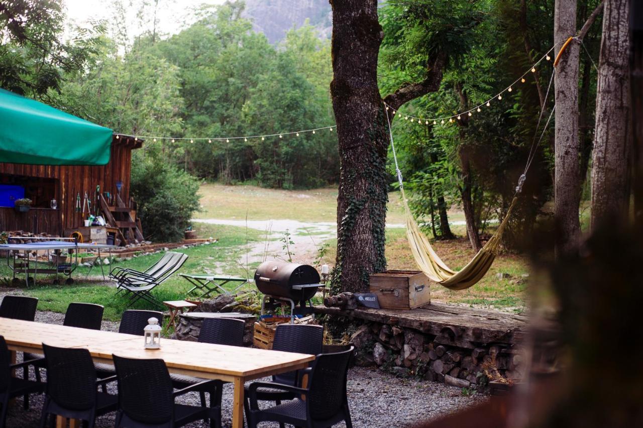 Hotel Au Bon Accueil Les Deux Alpes Bagian luar foto